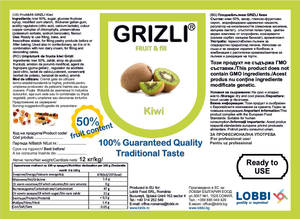 Плодов пълнеж GRIZLI FRUIT&fill Киви