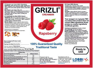 Cream Raspberry GRIZLI CREAM&fill